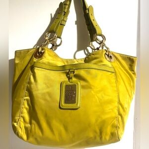 JPK Yellow nlyon Designer Women's Bag